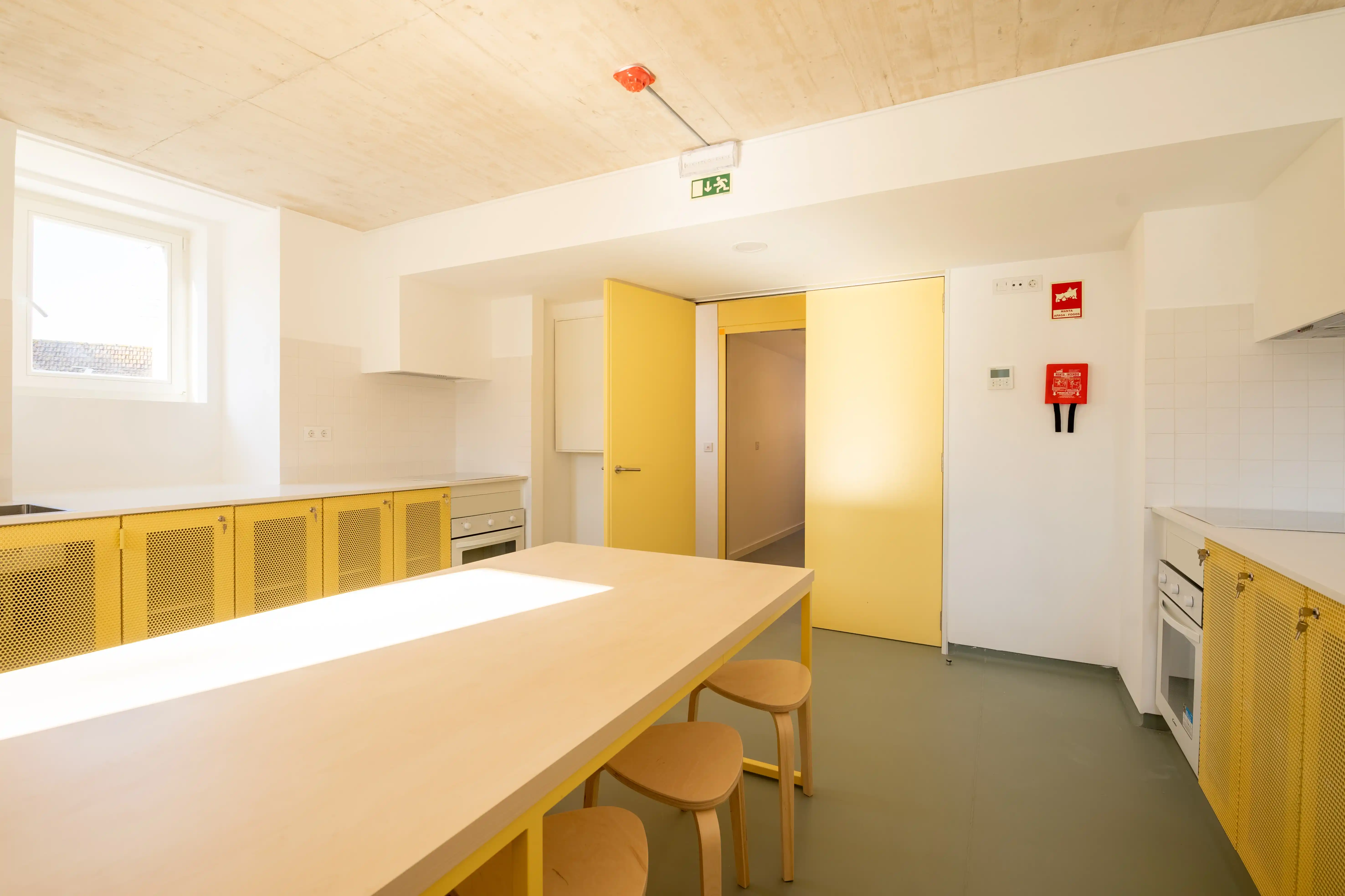 studentville palma,common kitchen,premium student residence lisbon