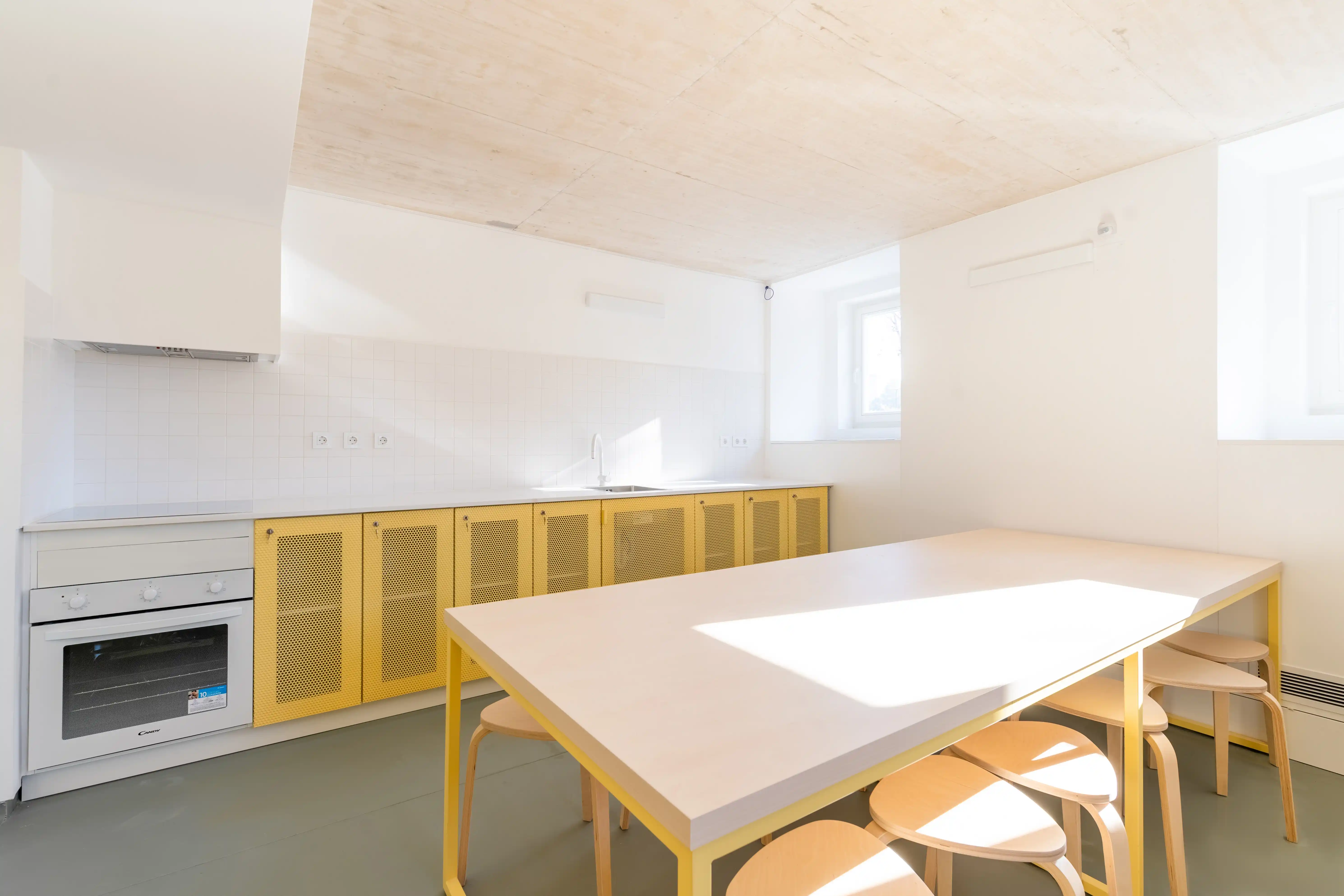 studentville palma,common kitchen,premium student residence lisbon