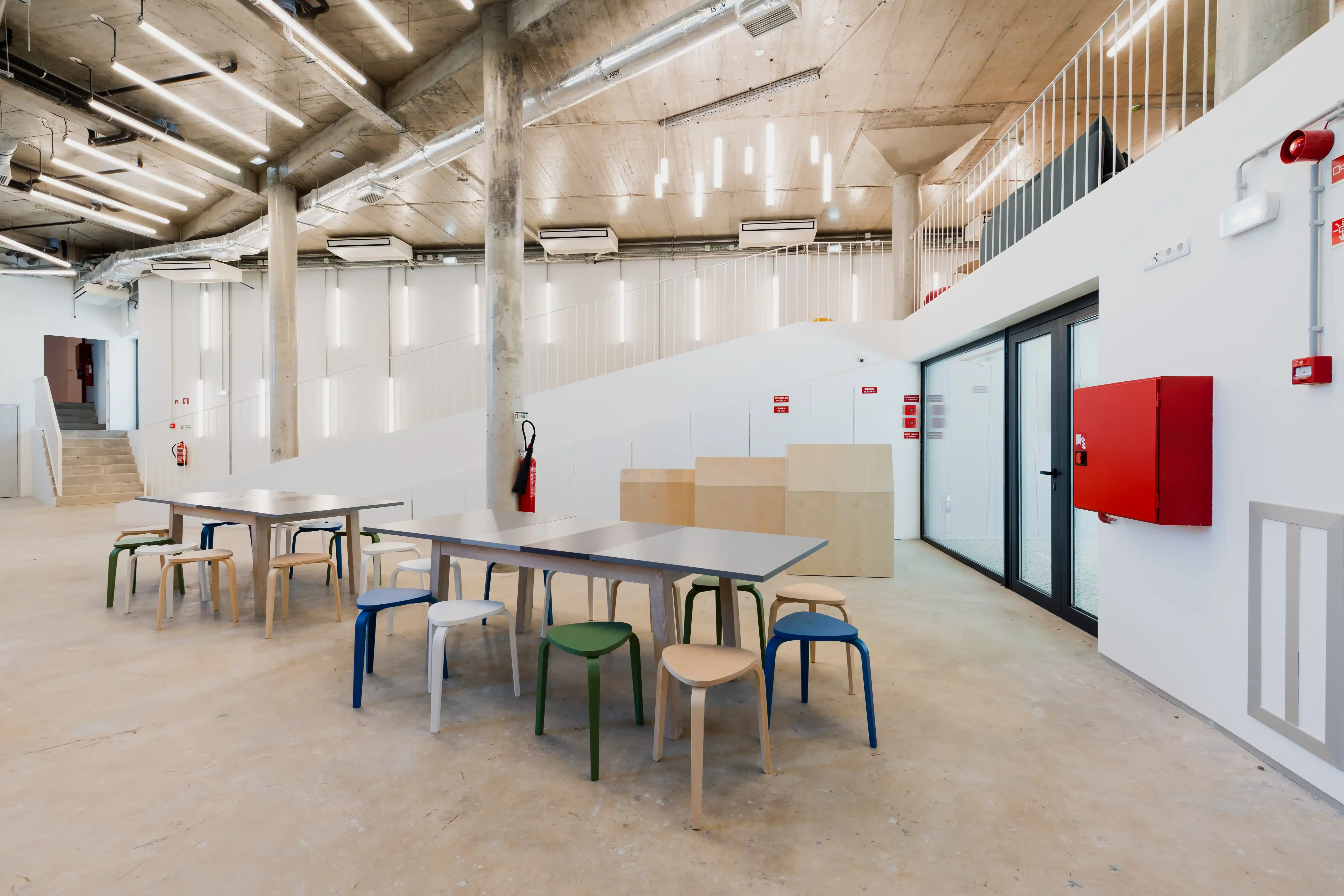 studentville central,common kitchen,reception area